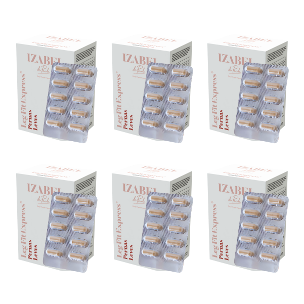 Combo com 6 - Leg Fit Express® | Pernas Leves